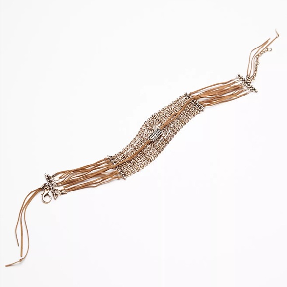 NWT Free People Rollin' in the Deep Choker Bronze - Picture 3 of 6